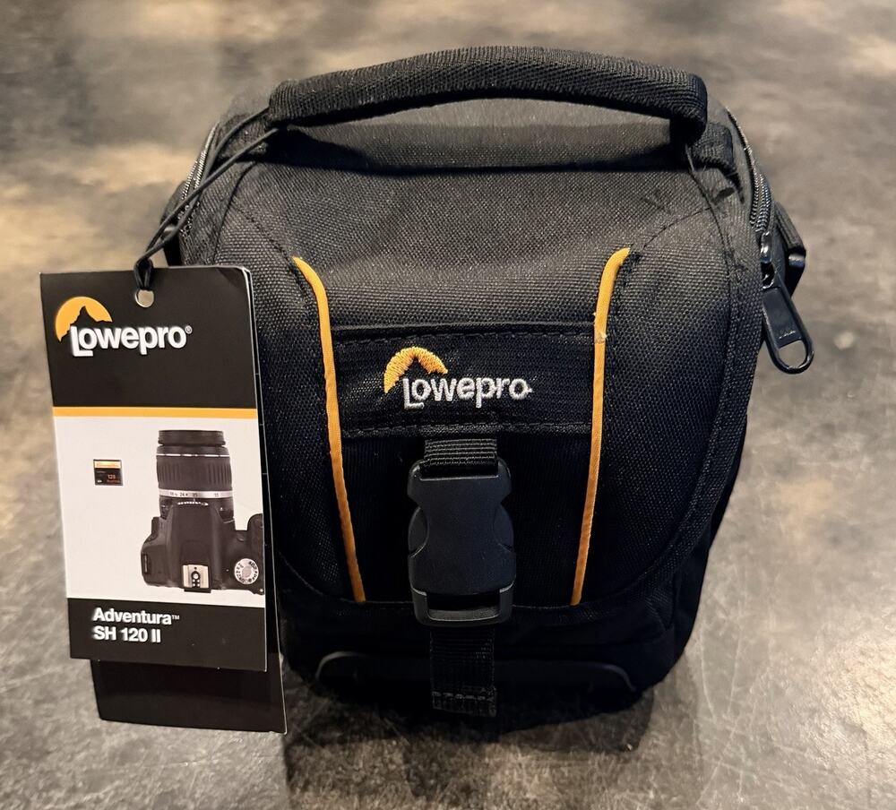 New! Lowepro Adventura Camera Carrying Bag SH 120 II BLACK